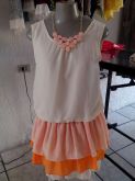 Vestido 3 saias